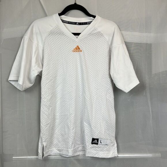 vintage Adidas white blank tennessee volunteers mesh jersey large - Picture 5 of 9